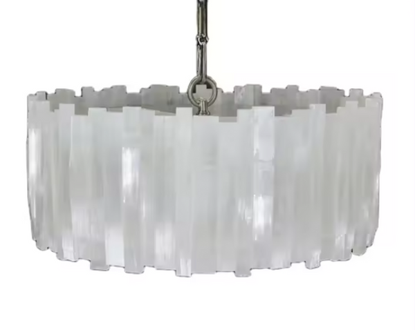 Shahida Selenite Chandelier
