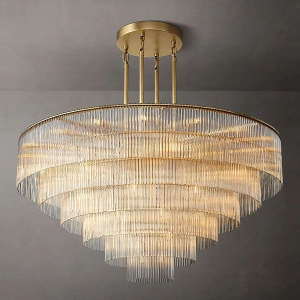 Amadeo Round Chandelier 60''D