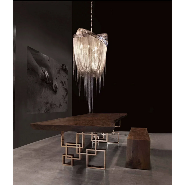 DRIFT MODERN GLASS PENDANT CHANDELIER 23.62" 31.5" 39.37" 47.24"D