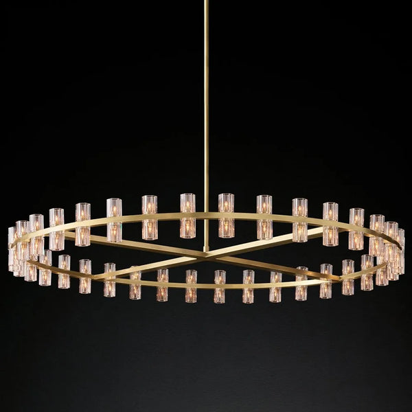 Arcachona Led Round Chandelier For Crystal Cup 60"