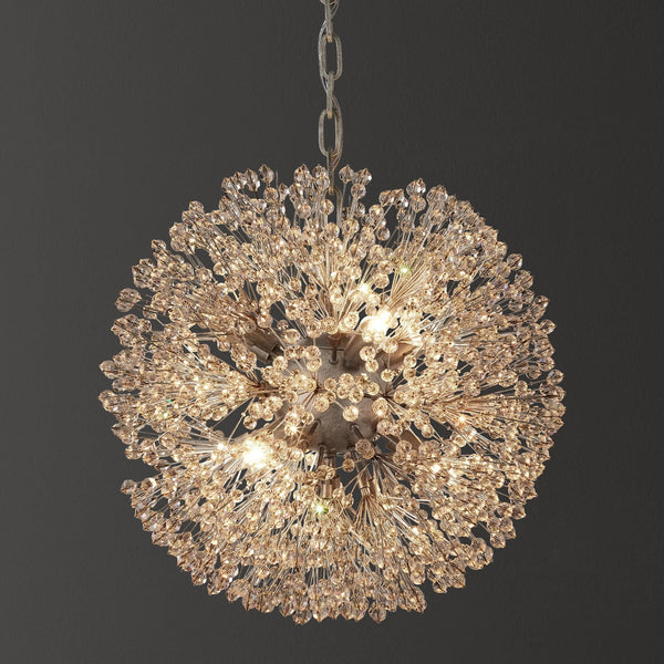 Arora Crystal Small Pendant 15"D