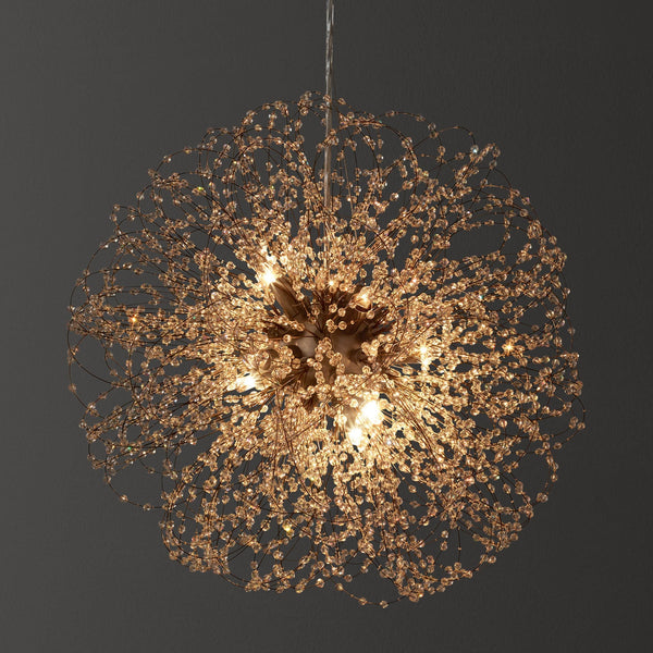 Josie Crystal Large Pendant 20"D