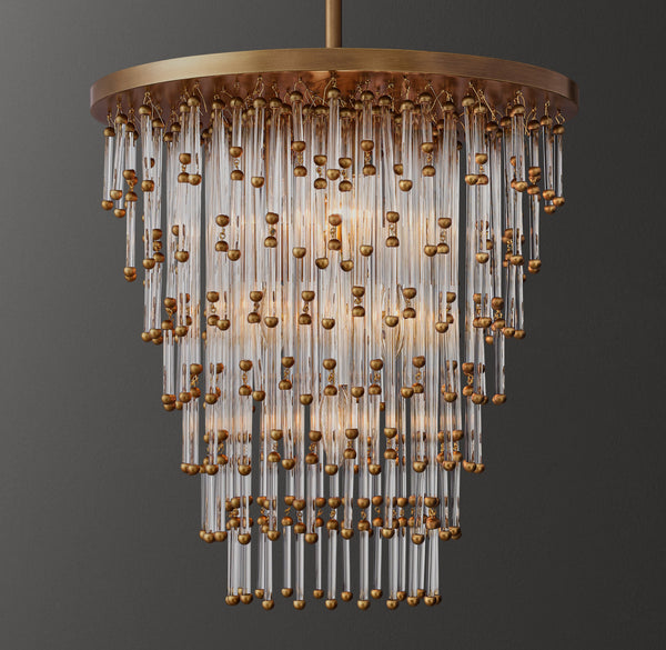 Evelina Crystal Small Pendant 18"D