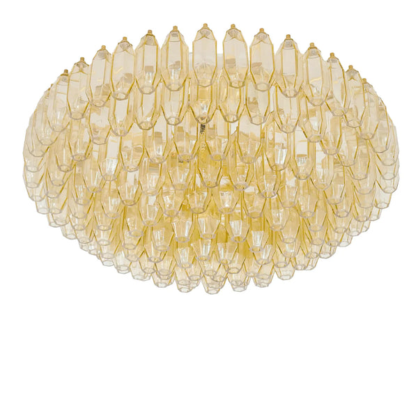 Prismatico 12-Light Amber Ceiling lamp 35"